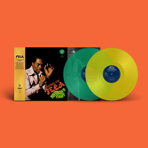 Fela Kuti & The Africa 70 – Roforofo Fight 2 x YELLOW + GREEN COLOURED VINYL LP SET