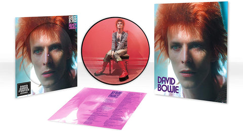 David Bowie Space Oddity PICTURE DISC VINYL LP & POSTER