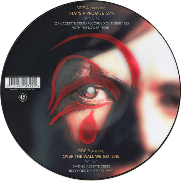 David Bowie ‎– That's A Promise - PICTURE DISC 7"