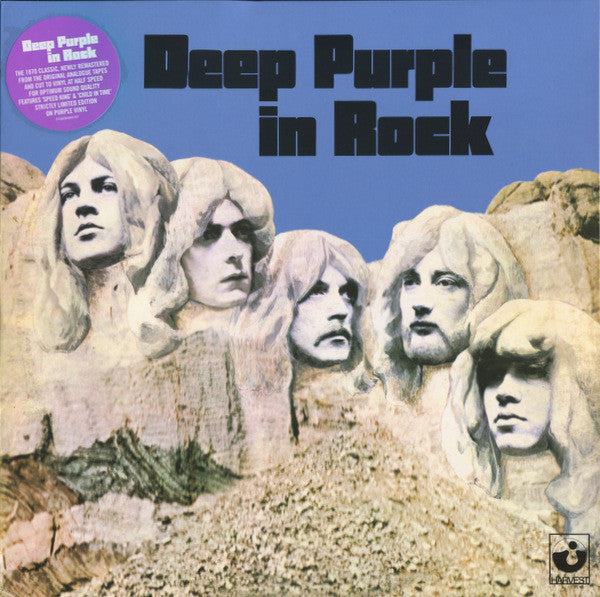 deep purple in rock Purple Vinyl LP (WARNER)