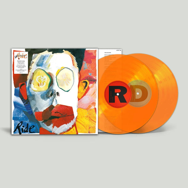 Ride – Going Blank Again - 2 x ORANGE COLOURED VINYL LP SET