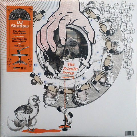 DJ Shadow ‎– The Private Press 2 x 180 GRAM VINYL LP SET