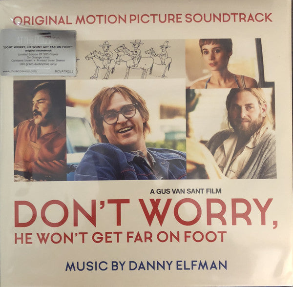 Don't Worry, He Won't Get Far On Foot Danny Elfman ‎ORANGE COLOURED VINYL 180 GRAM LP