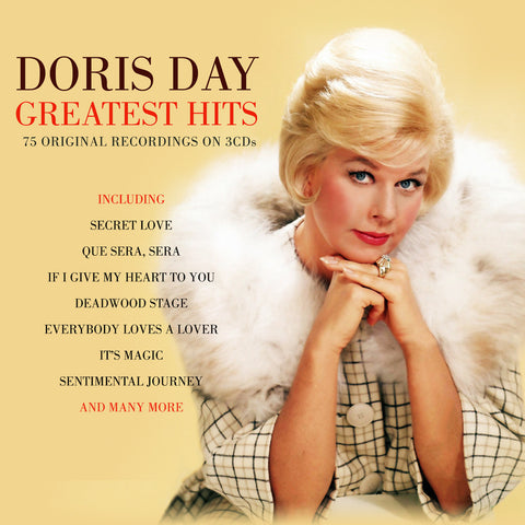 Doris Day Greatest Hits 3 x CD SET (NOT NOW)