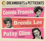 Dreamboats & Petticoats presents... Connie Francis, Brenda Lee, & Patsy Cline - 3 x CD SET