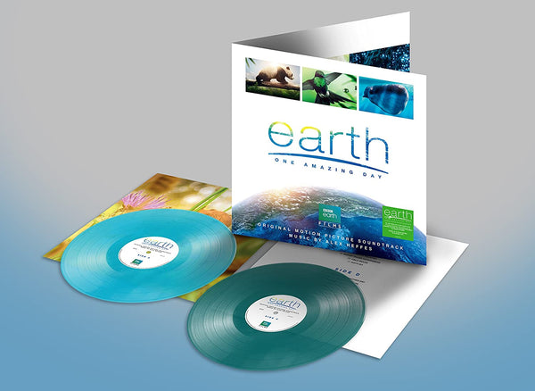 Alex Heffes – Earth One Amazing Day - 2 x BLUE & GREEN COLOURED VINYL LP SET