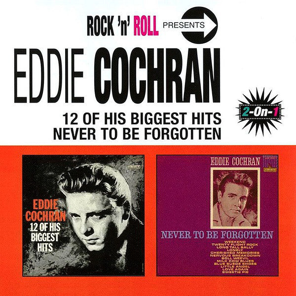 eddie cochran 12 of his biggest hits never to be forgotten CD (UNIVERSAL)