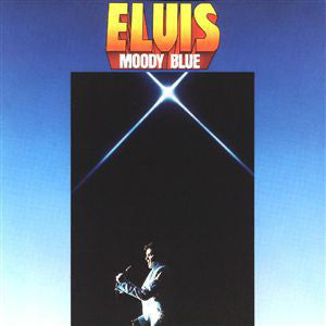 elvis presley moody blue LP (SONY)