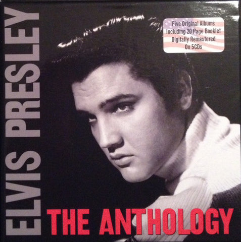 Elvis Presley The Anthology 5 x CD SET (NOT NOW)