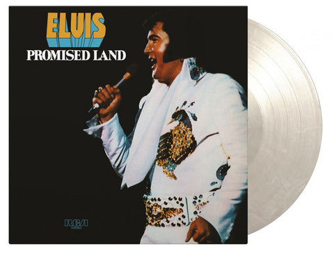 Elvis Presley Promised Land TRANSPARENT WHITE MARBLED COLOURED VINYL 180 GRAM LP