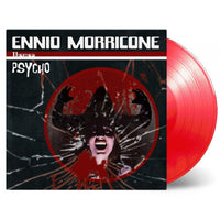 Ennio Morricone ‎Psycho 2 x TRANSLUCENT RED COLOURED VINYL 180 GRAM LP SET + BOOKLET with MOVIE POSTER IMAGES