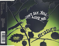 Erasure – Don't Say You Love Me - DVD SINGLE (used)