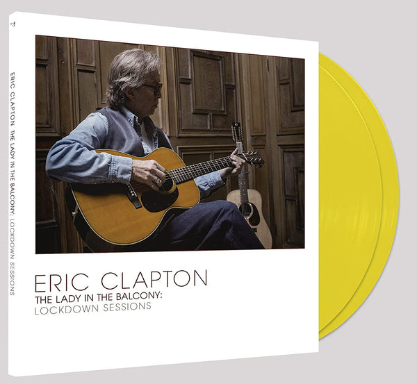 Eric Clapton The Lady In The Balcony: Lockdown Sessions 2 x YELLOW COLOURED VINYL 180 GRAM LP SET