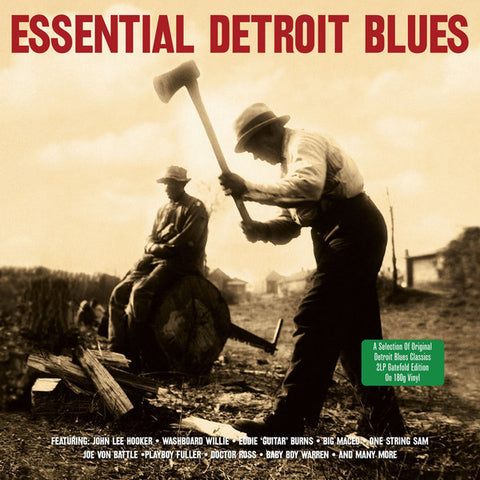 Essential Detroit Blues Various 2 X 180G VINYL LP SET