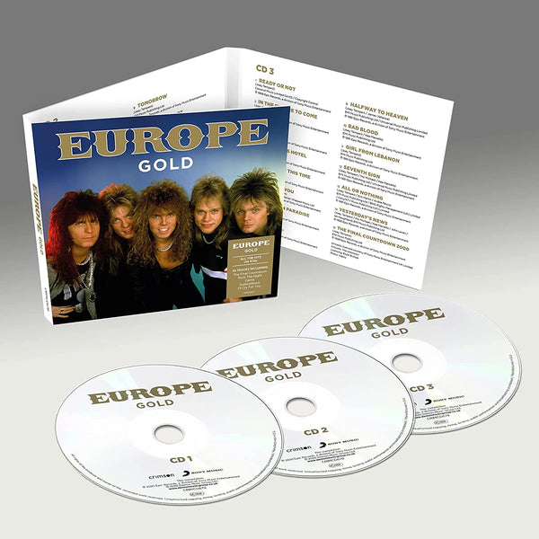 Europe – Gold – 3 x CD SET