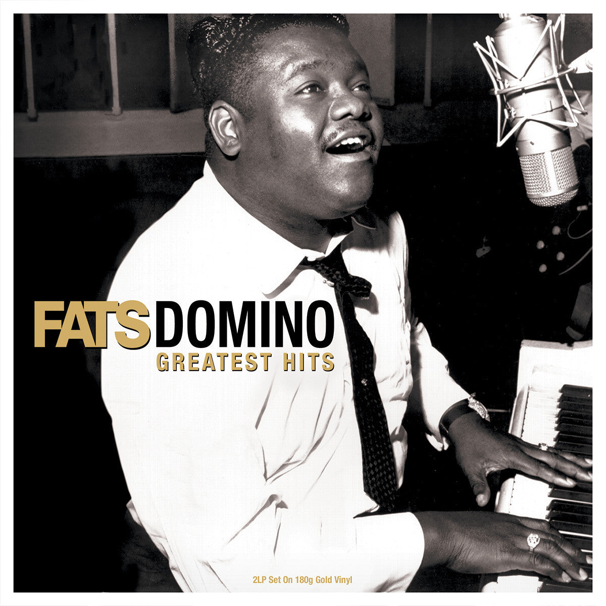 Fats Domino Greatest Hits 2 x GOLD VINYL LP SET (NOT NOW)