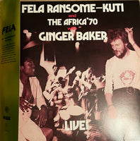 Fela Ransome-Kuti And The Africa '70 With Ginger Baker – Live! - 2 x RED COLOURED VINYL LP SET