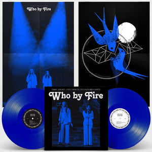 First Aid Kit Who By Fire 2 x BLUE COLOURED VINYL LP SET