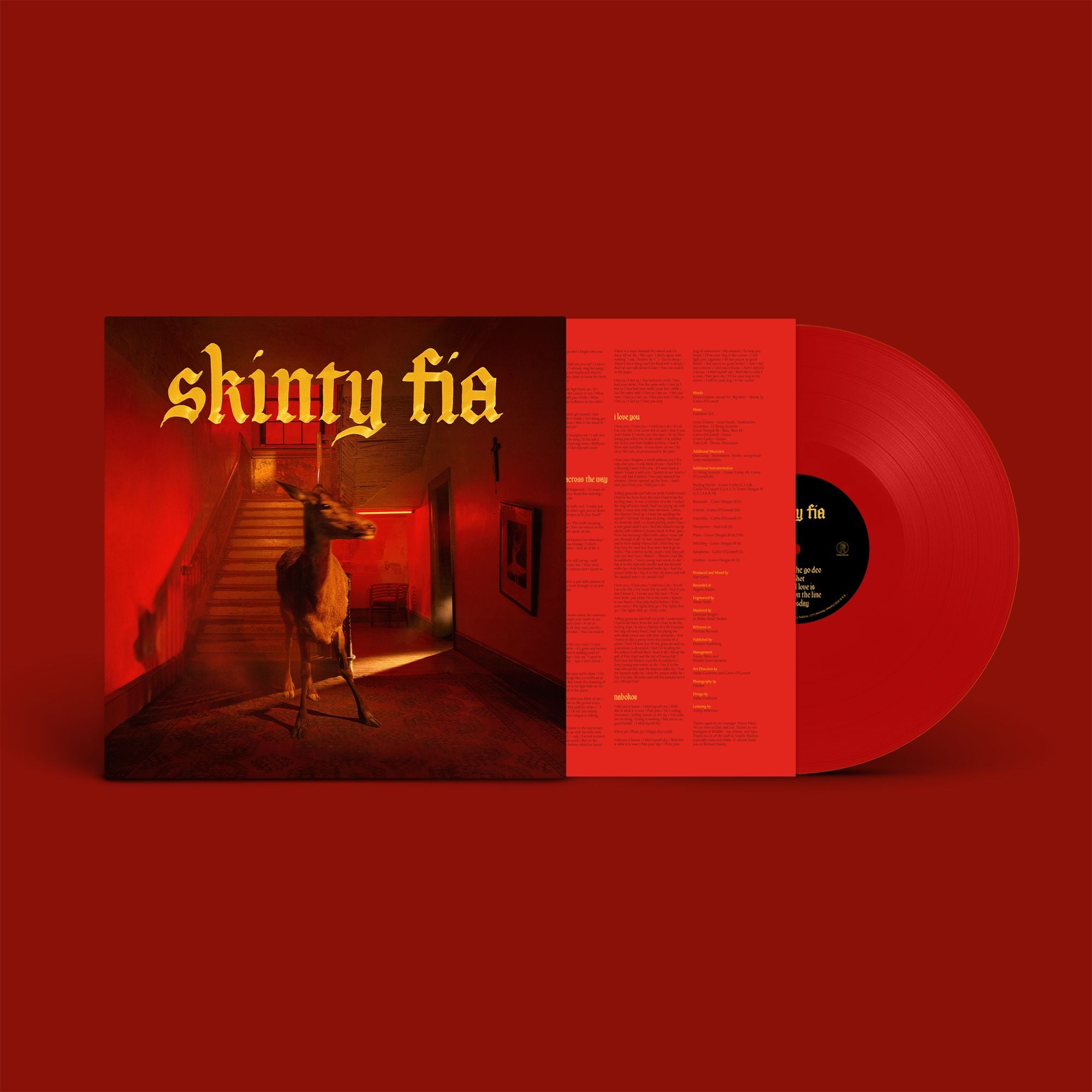 Fontaines D.C. ‎– Skinty Fia RED COLOURED VINYL LP (LIMITED EDITION)