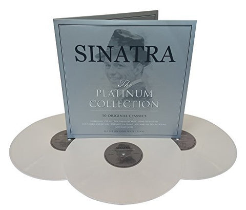 frank sinatra the platinum collection 3 x WHITE VINYL LP SET (NOT NOW)