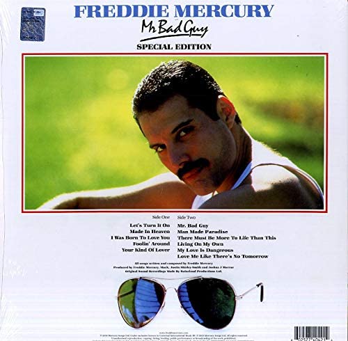 Freddie Mercury ‎– Mr. Bad Guy VINYL LP