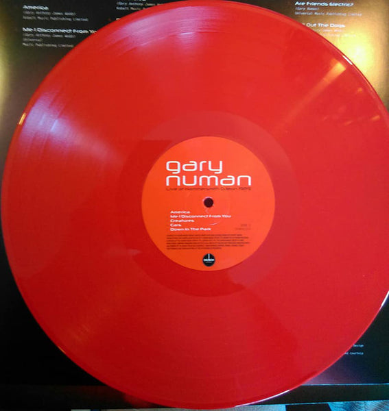 Gary Numan ‎– Live at Hammersmith Odeon 1989 - RED COLOURED VINYL 180 GRAM LP