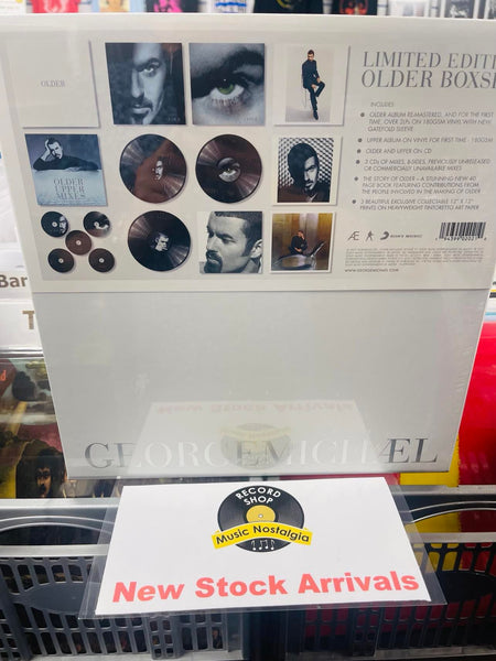 George Michael - Older - DELUXE 3 x VINYL LP + 5 x CD BOX SET +BOOK, ART PRINTS