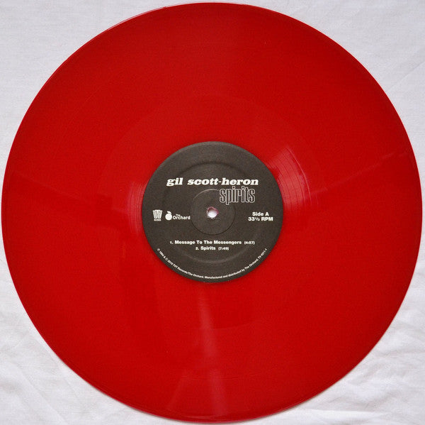 Gil Scott-Heron ‎– Spirits - 2 x RED COLOURED VINYL LP SET