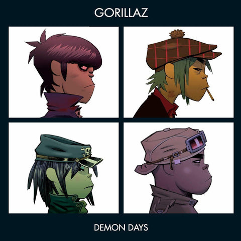 gorillaz demon days 2 x LP SET (WARNER)