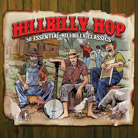 hillbilly hop 50 essential hillbilly classics various 2 x CD SET (NOT NOW)
