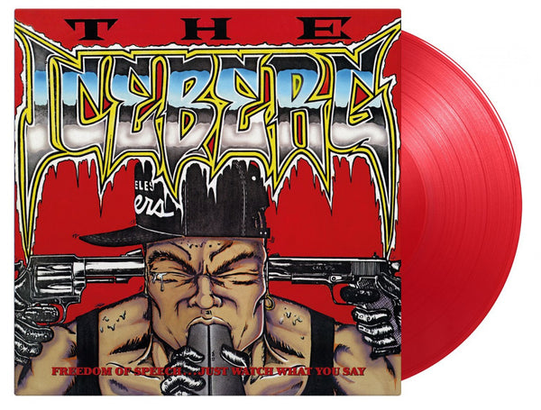 Ice-T ‎– The Iceberg (Freedom Of Speech. RED COLOURED VINYL 180 GRAM LP