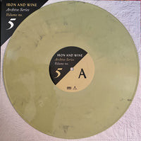 Iron And Wine ‎– Archive Series Volume No. 5 YELLOW SWIRL COLOURED VINYL LP