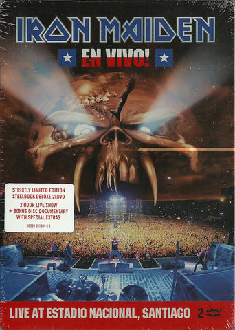 Iron Maiden En Vivo 2 x DVD SET (MULTIPLE)