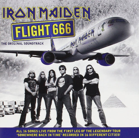 Iron Maiden Flight 666 The Original Soundtrack 2 x CD SET