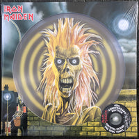 Iron Maiden ‎– Iron Maiden CRYSTAL CLEAR PICTURE DISC VINYL LP