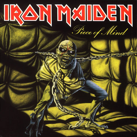 Iron Maiden Piece of Mind LP (WARNER)