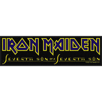 IRON MAIDEN SUPER STRIP PATCH: SEVENTH SON LOGO SSR192