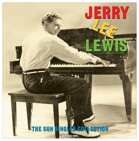 Jerry Lee Lewis - The Sun Singles Collection - RED COLOURED VINYL 180 GRAM LP