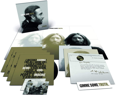 John Lennon Gimme Some Truth 4 x VINYL LP BOX SET + EXTRAS