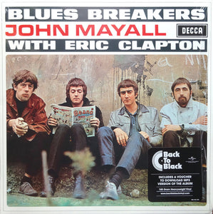 John Mayall With Eric Clapton ‎– Blues Breakers - 180 GRAM VINYL LP