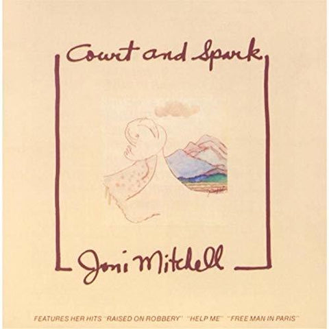 joni mitchell court and spark CD (WARNER)