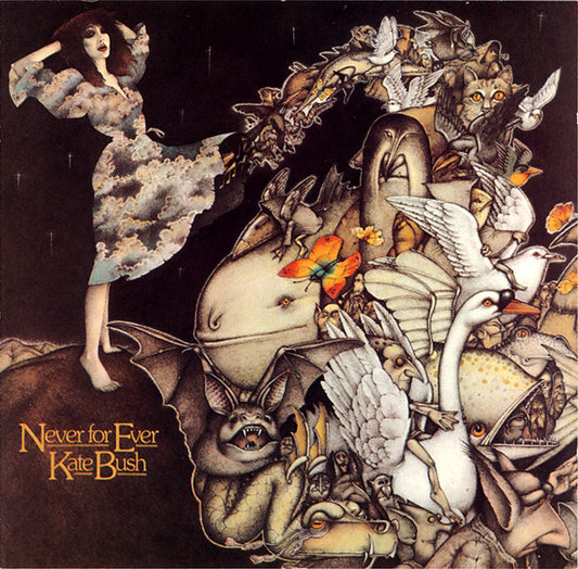 kate bush never for ever CD (WARNER)