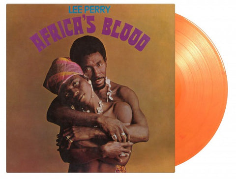 Lee Perry ‎– Africa's Blood ORANGE COLOURED VINYL 180 GRAM LP