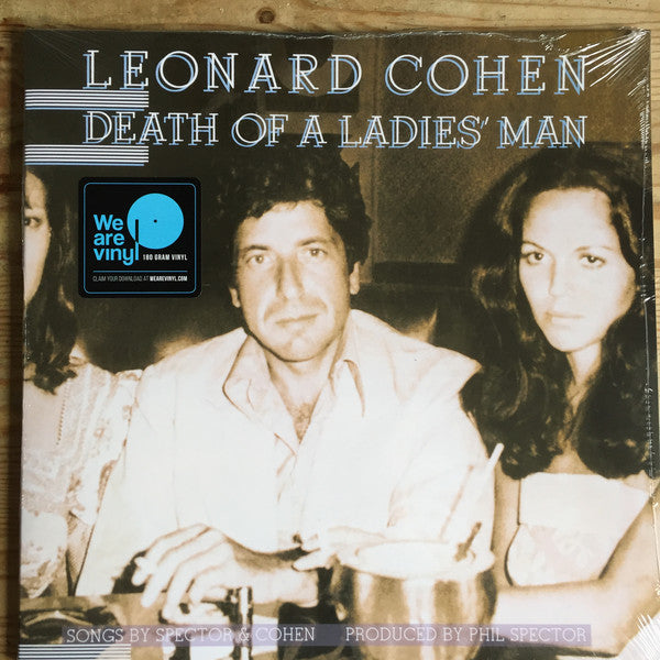 Leonard Cohen ‎Death Of A Ladies' Man 180 GRAM VINYL LP