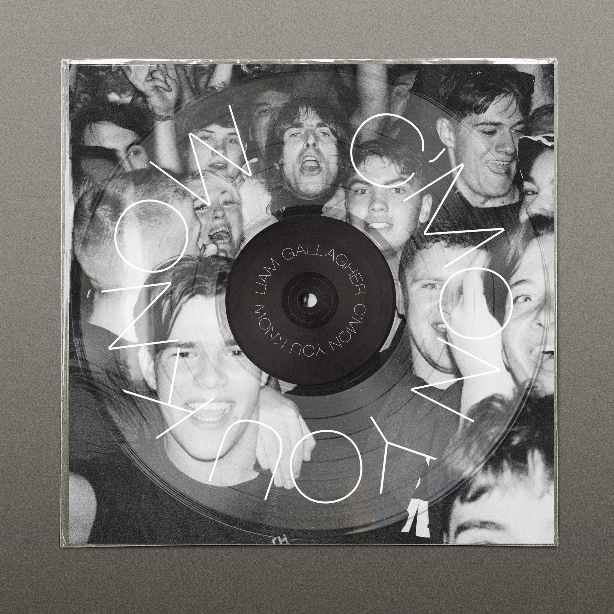 Liam Gallagher – C'mon You Know - CLEAR COLOURED VINYL LP - INDIE EXCLUSIVE