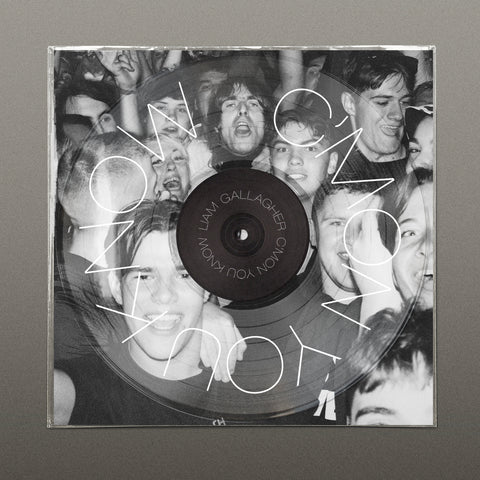 Liam Gallagher – C'mon You Know - CLEAR COLOURED VINYL LP - INDIE EXCLUSIVE
