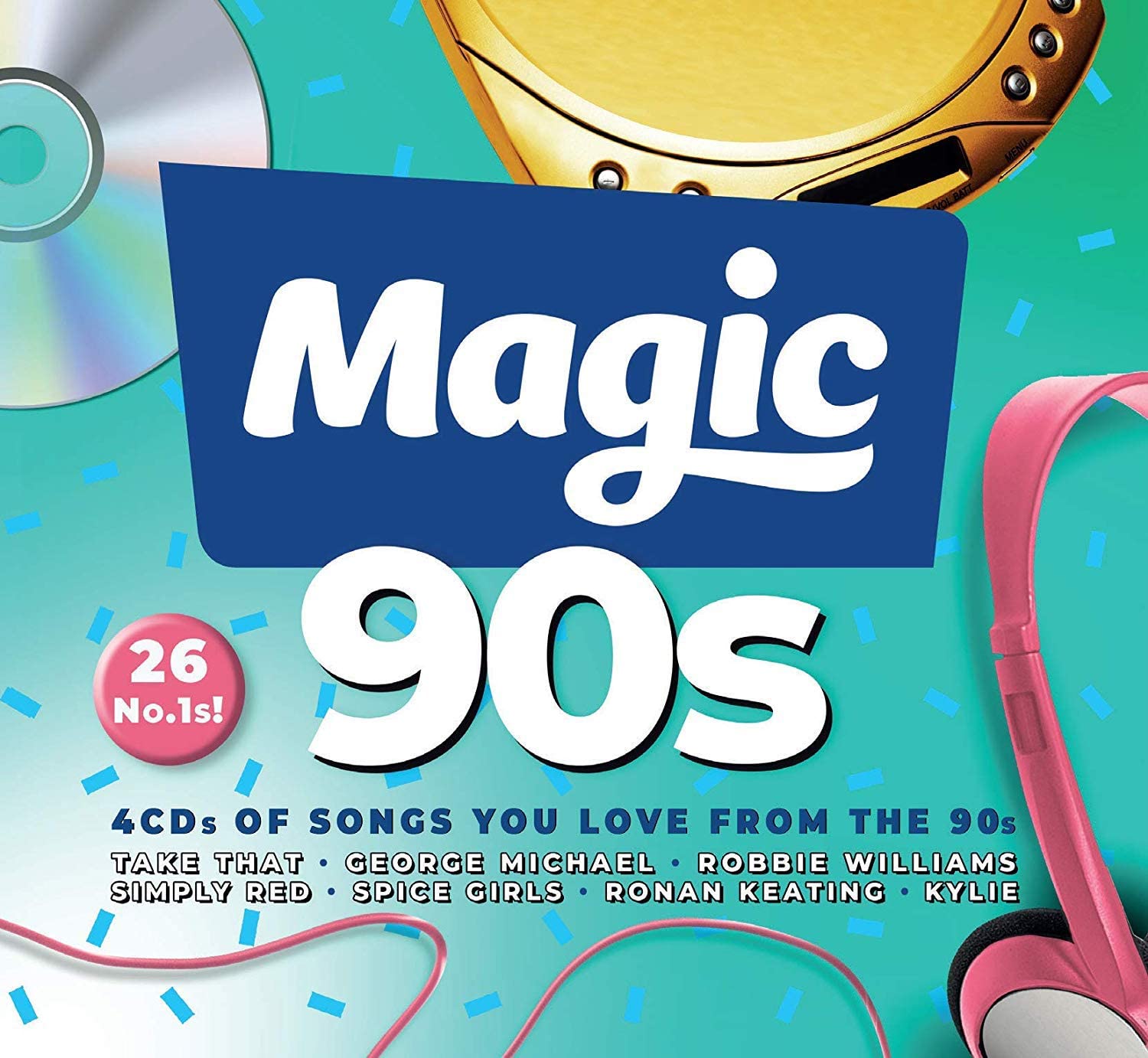 Magic 90s Various 4 x CD SET