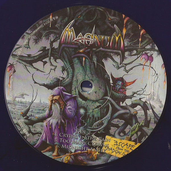 Magnum - Escape From The Shadow Garden - 2 x MARBLED BLUE COLOURED VINYL LP + CD SET (used)