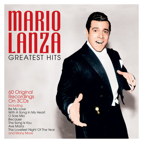 mario lanza greatest hits 3 X CD SET (NOT NOW)