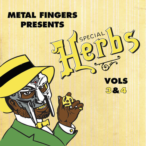 MF Doom Metal Fingers ‎– Special Herbs Vols 3 & 4 - 2 x VINYL LP SET